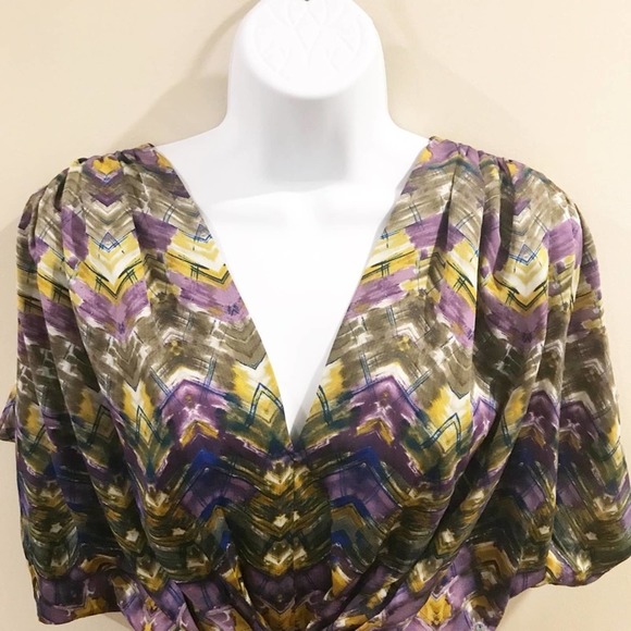 Anthropologie Fei Dolman Sleeve Kimono Top Small - Picture 6 of 13